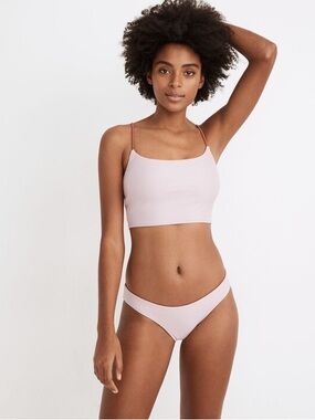 NWT Madewell Second Wave Reversible Classic Bikini Bottom and Top (Medium)